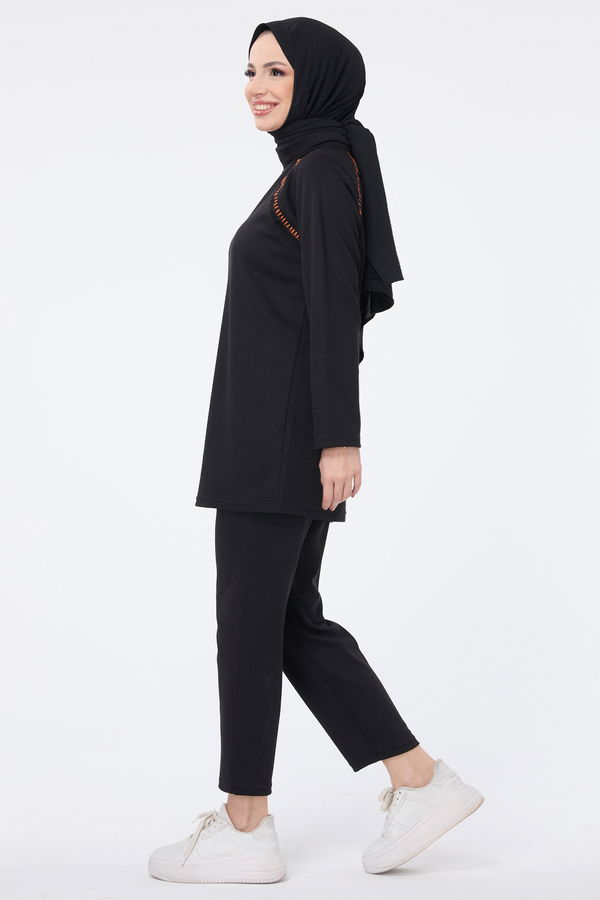 Tunik Pantolon Siyah - 23697
