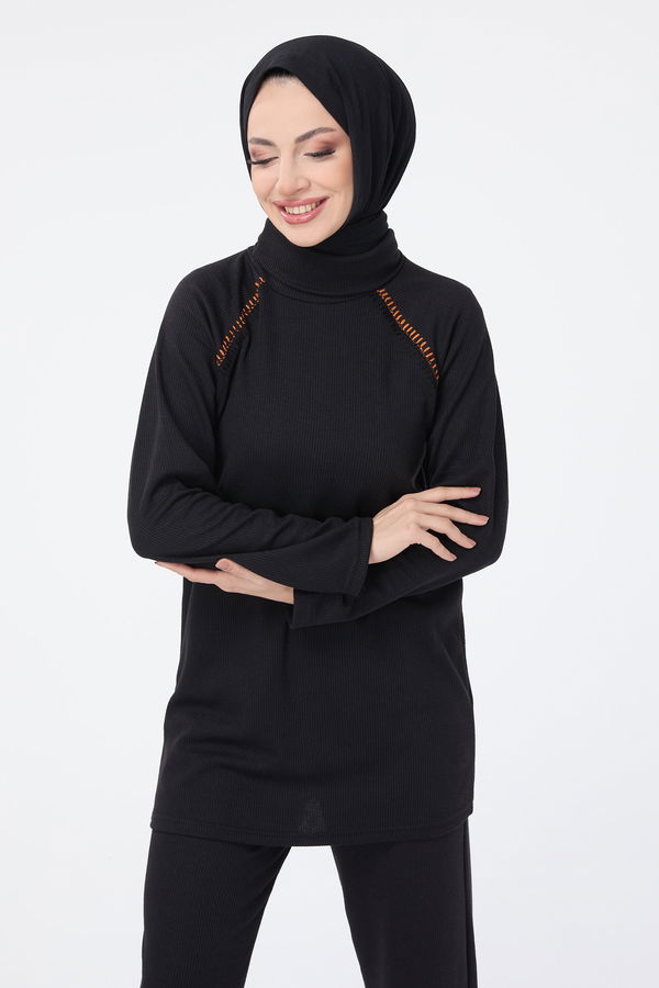 Tunik Pantolon Siyah - 23697