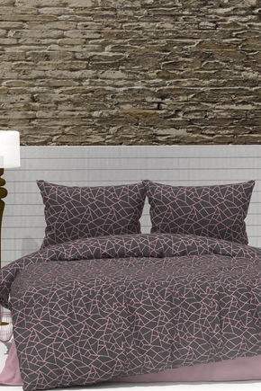 Pembe Çift Kişilik Nevresim Seti  - 23722