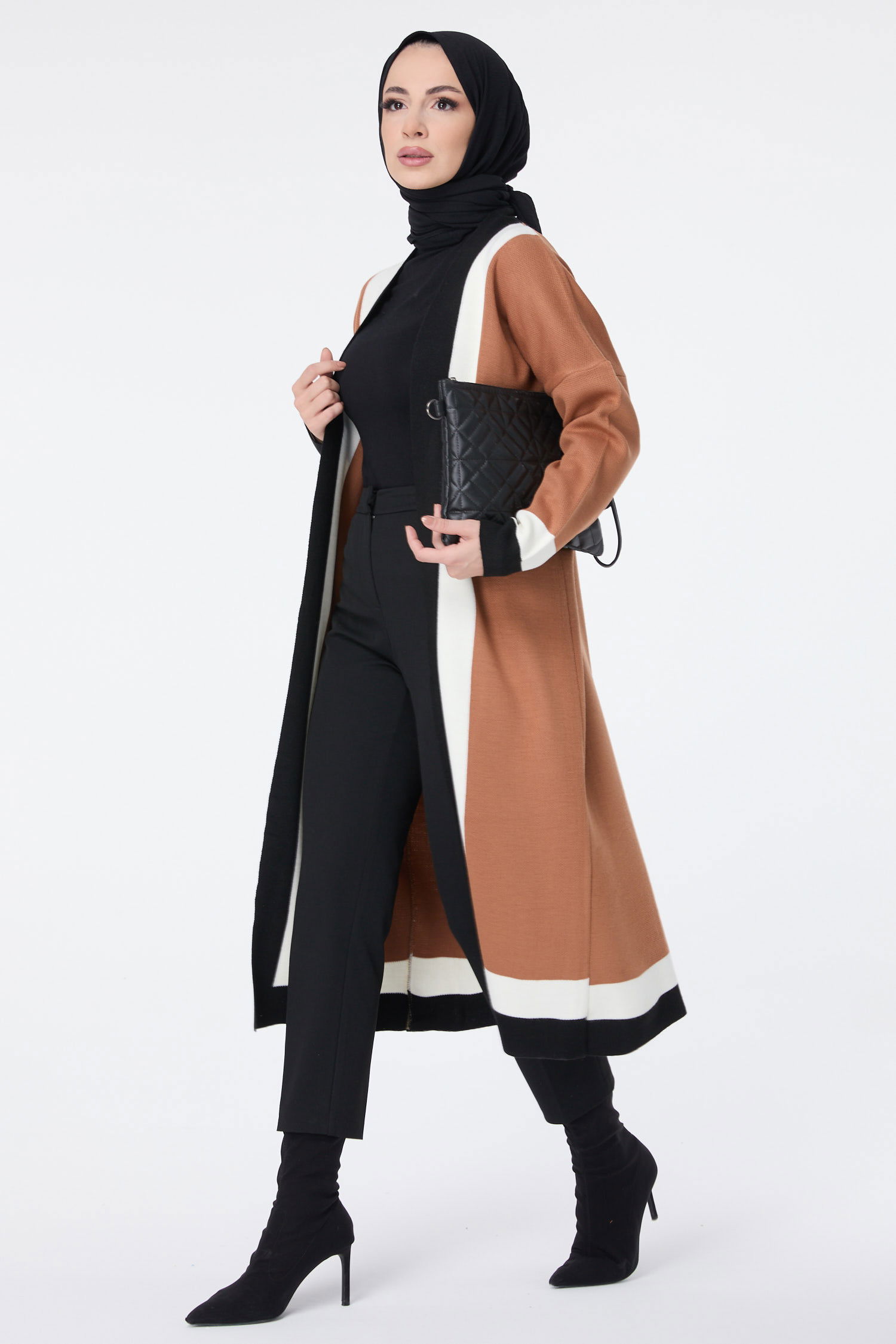 Triko Hırka Kahverengi - 23734