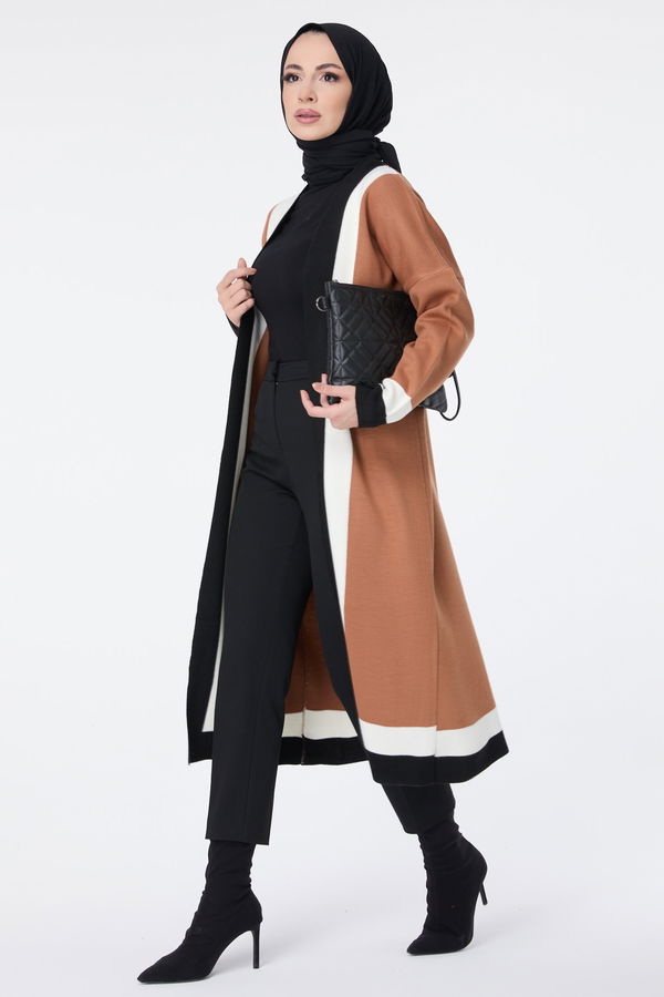 Triko Hırka Kahverengi - 23734