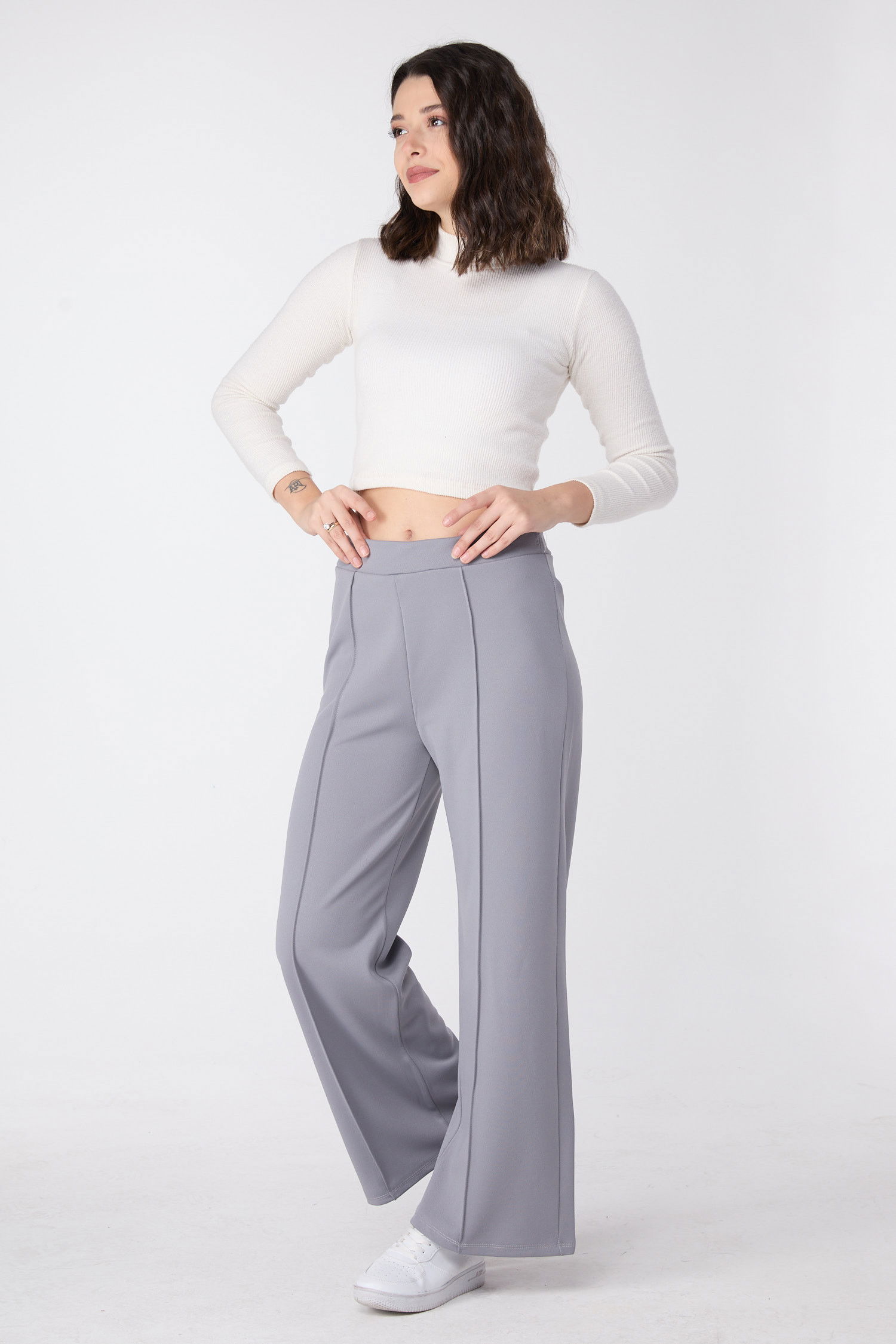 Pantolon Gri - 23868 GRİ