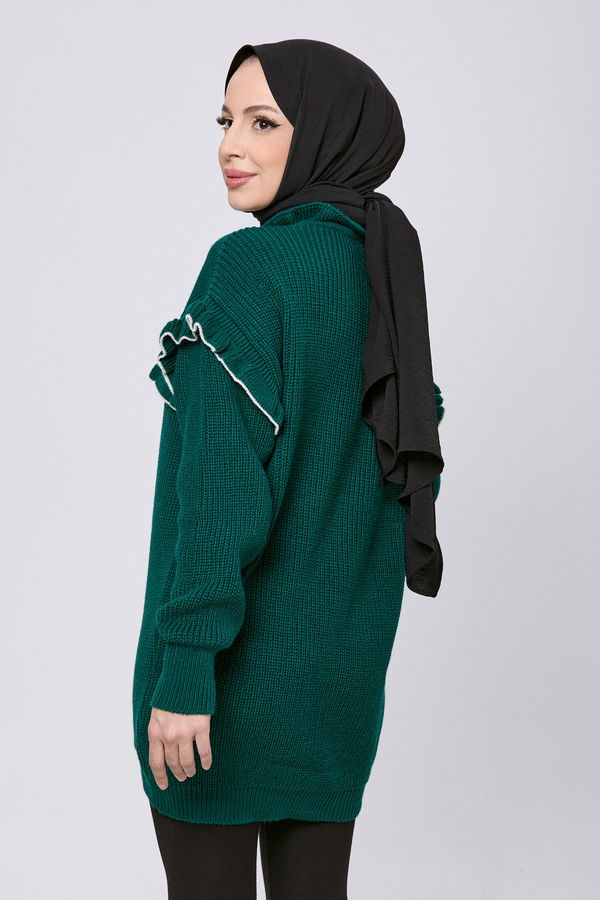 Triko Kazak Yeşil - 23889 YEŞİL