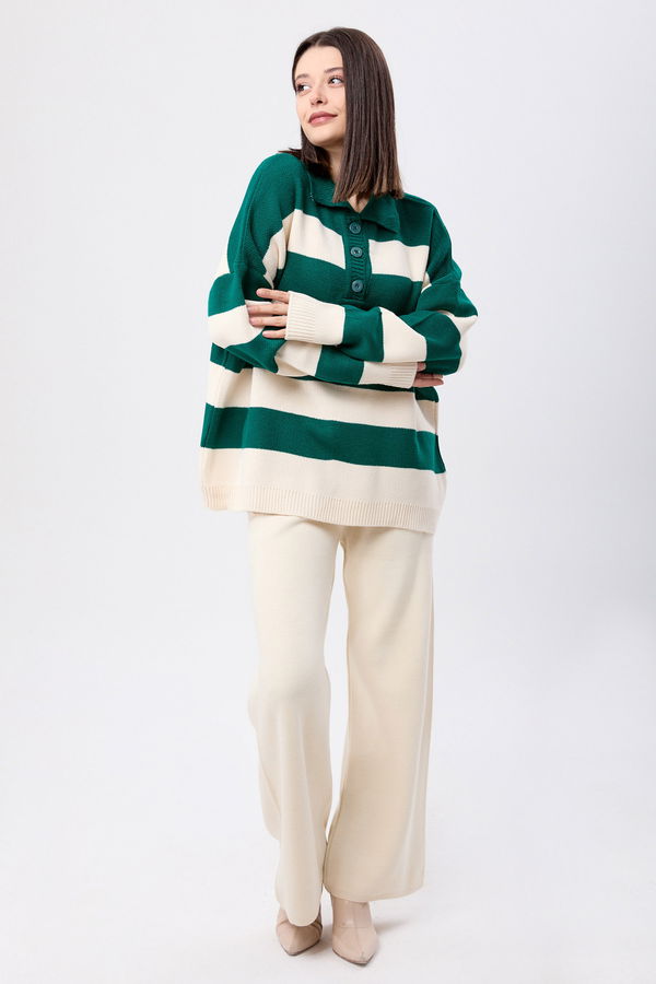 Triko Tunik Pantolon Antrasit - 23895