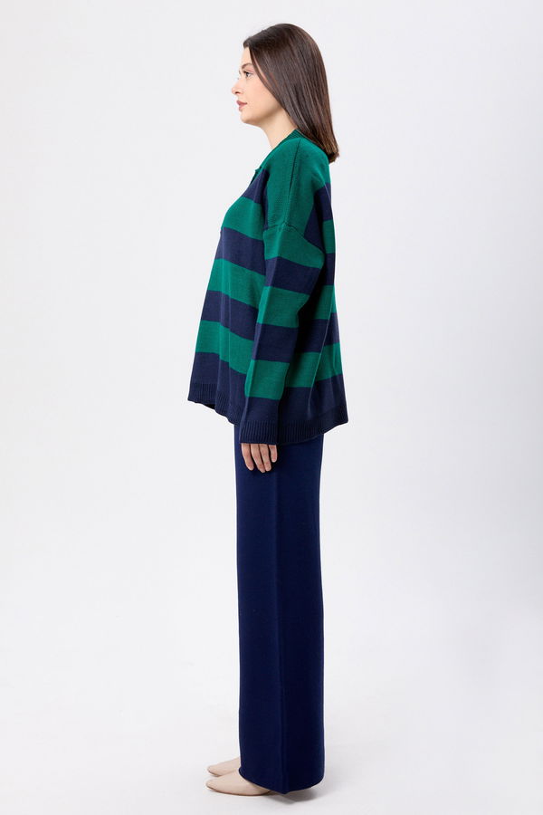Triko Tunik Pantolon Yeşil - 23895 YEŞİL
