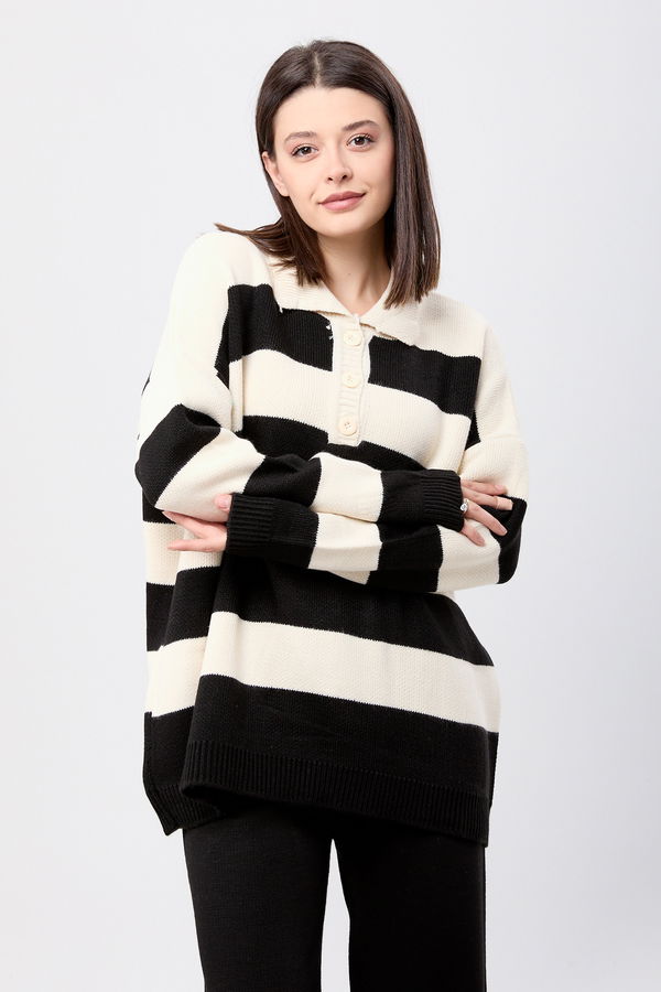 Triko Tunik Pantolon Siyah - 23895