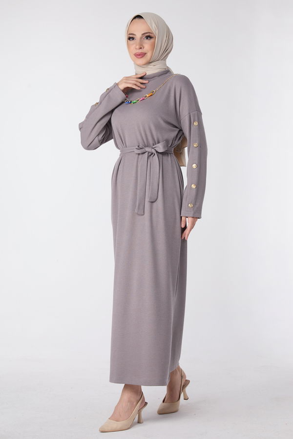 Elbise Gri - 23997 GRİ