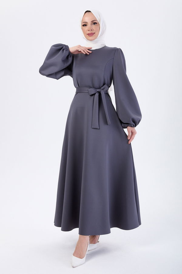 Elbise Antrasit - 24067 ANTRASİT
