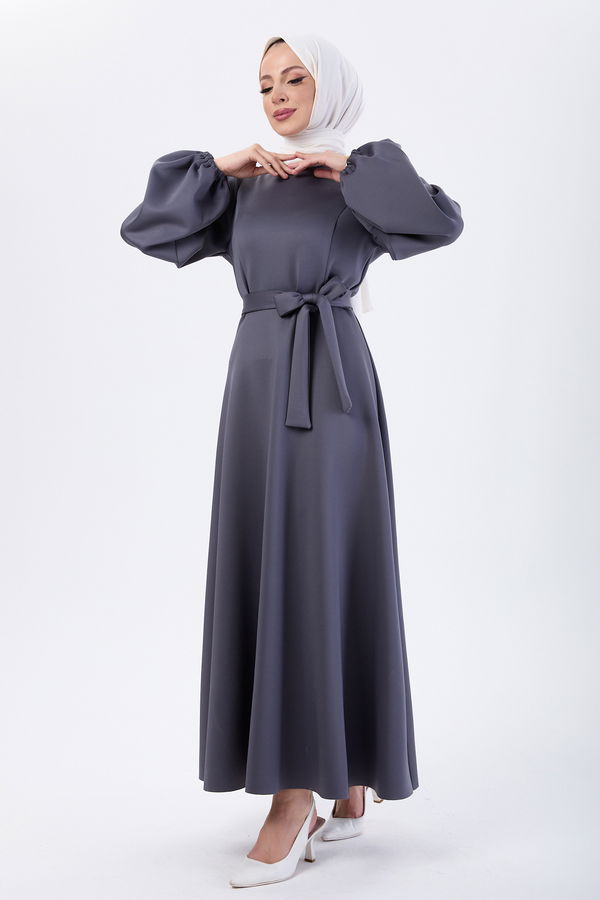 Elbise Antrasit - 24067 ANTRASİT
