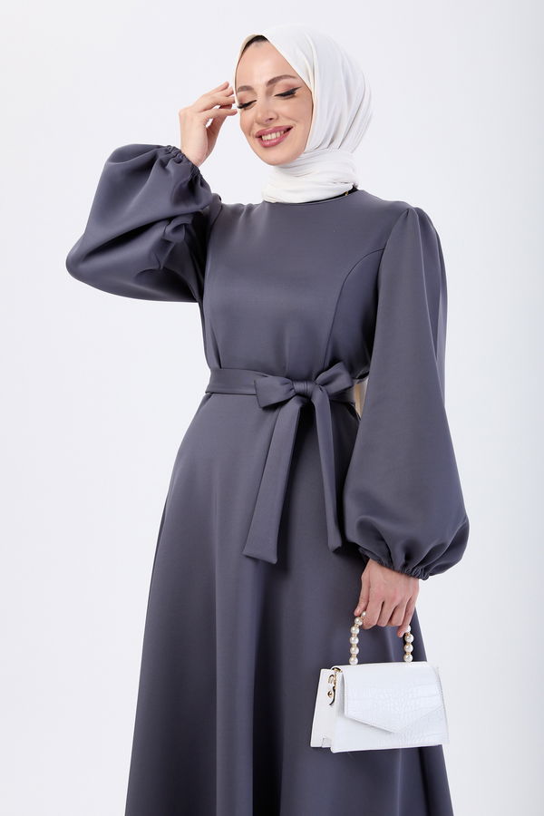 Elbise Antrasit - 24067 ANTRASİT