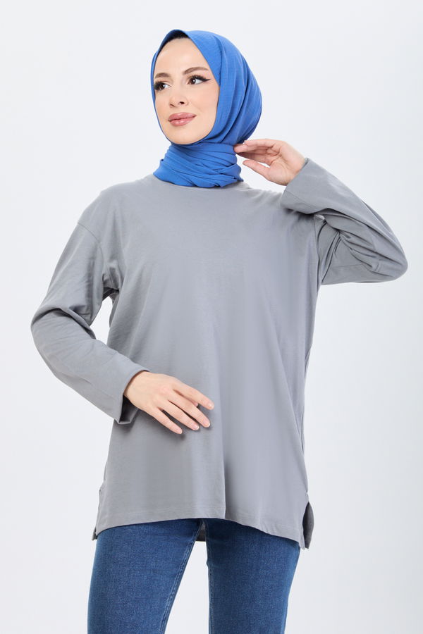 T-Shirt Gri - 24189
