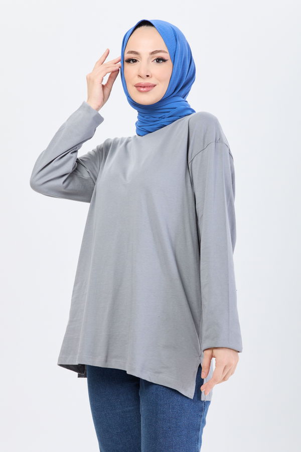 T-Shirt Gri - 24189