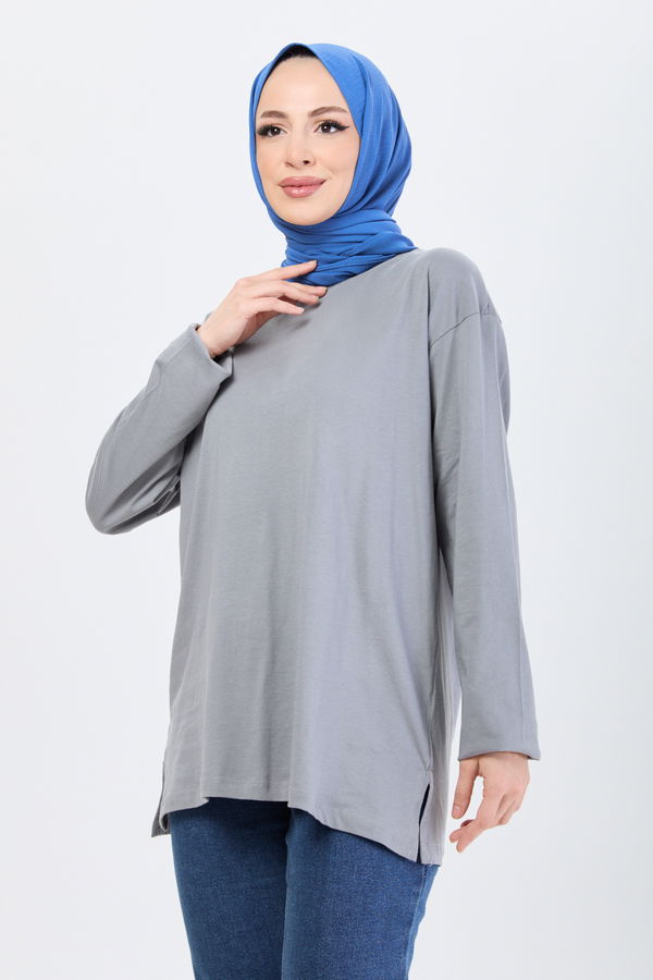 T-Shirt Gri - 24189