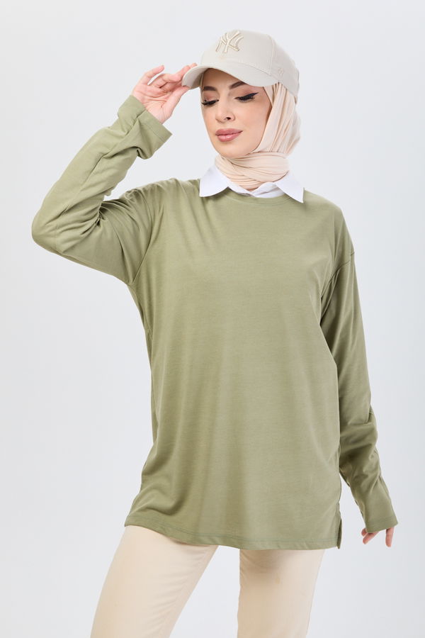 T-Shirt Haki - 24189