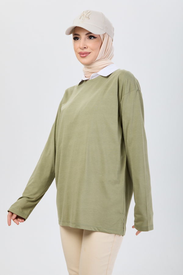 T-Shirt Haki - 24189