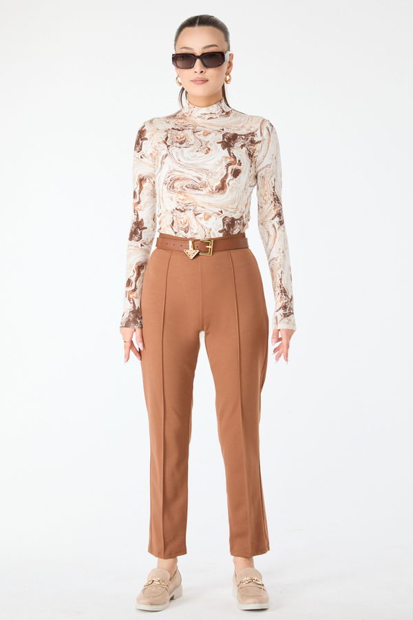 Kalem Pantolon Taba - 24328 TABA