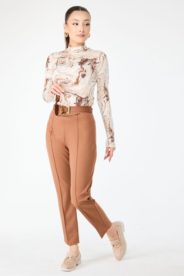 Kalem Pantolon Taba - 24328 TABA