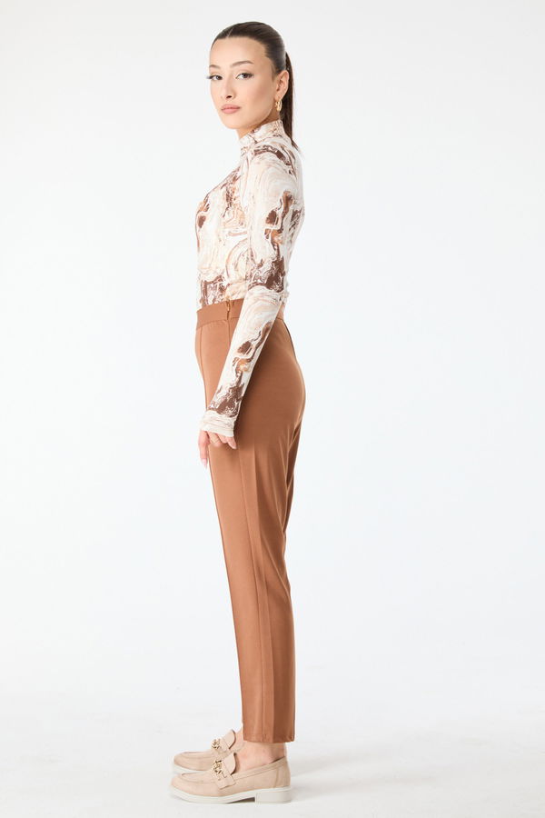 Kalem Pantolon Taba - 24328 TABA