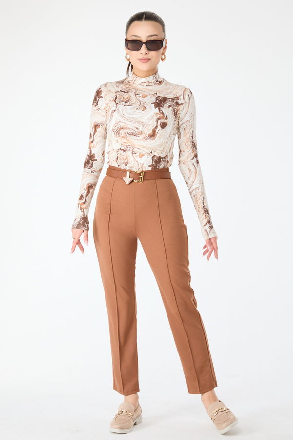 Kalem Pantolon Taba - 24328 TABA