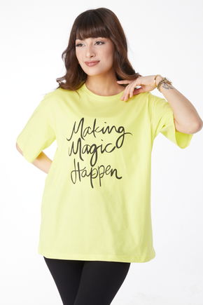 Baskılı T-shirt Yeşil - 25173
