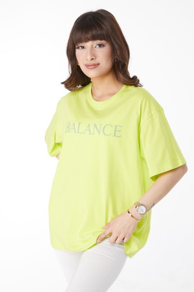 Baskılı T-shirt Yeşil - 25174