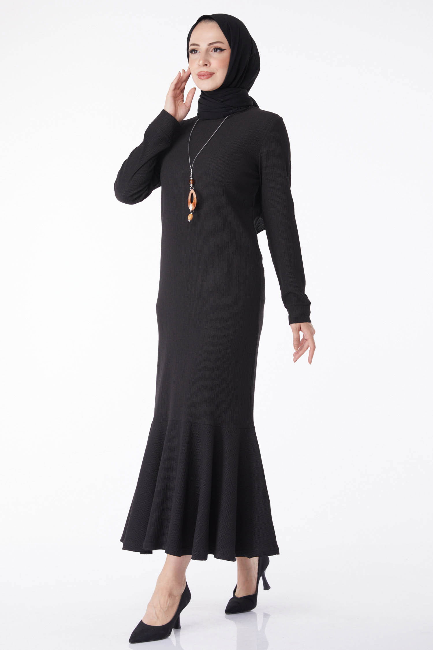 Kolyeli Ebise Siyah - 25213 SİYAH