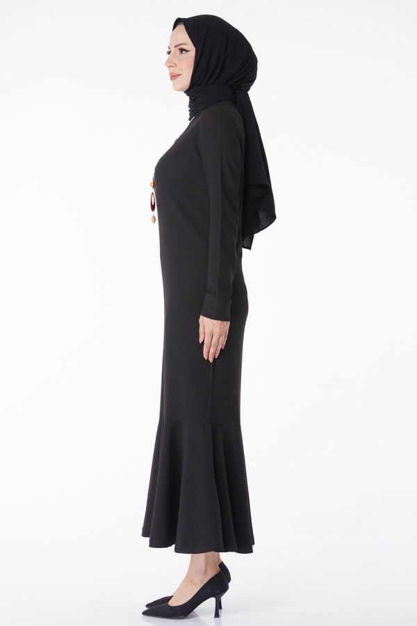 Kolyeli Ebise Siyah - 25213 SİYAH