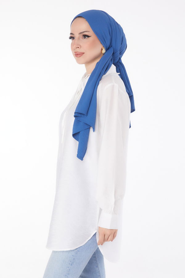 İp Detaylı Tunik Beyaz - 25835