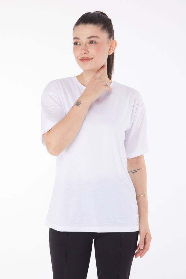 T-Shirt Beyaz - 25849