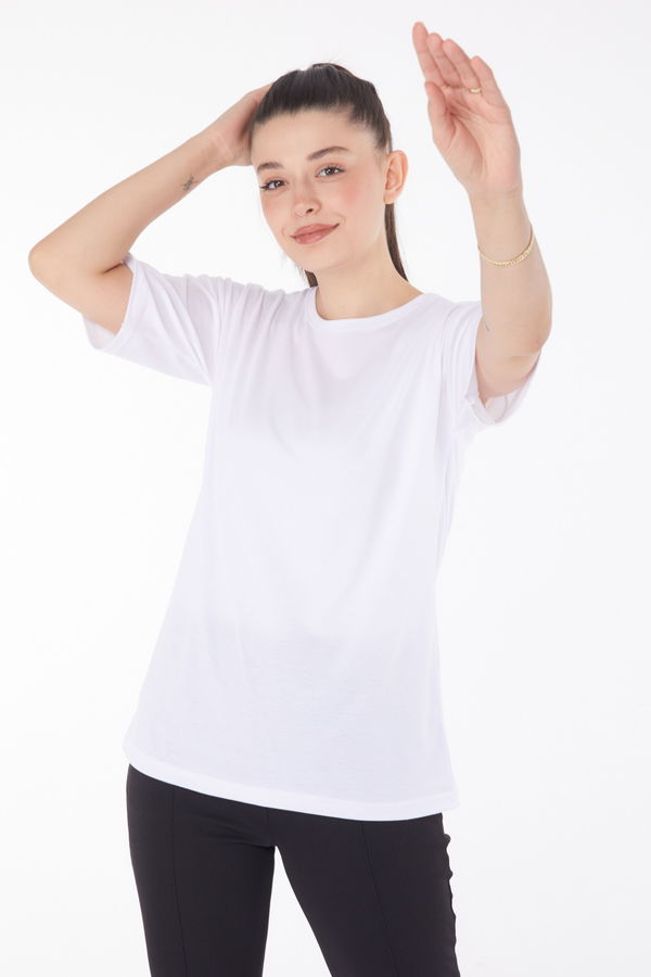 T-Shirt Beyaz - 25849