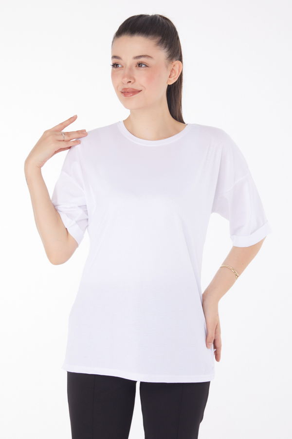 T-Shirt Beyaz - 25850 BEYAZ