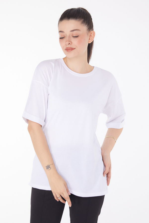 T-Shirt Beyaz - 25850 BEYAZ