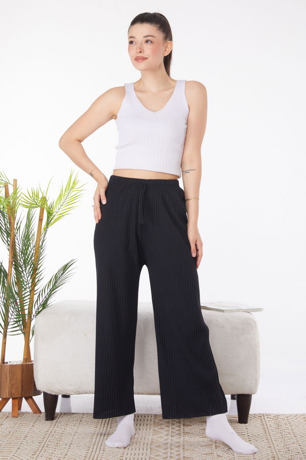 Pijama Altı Siyah - 25855