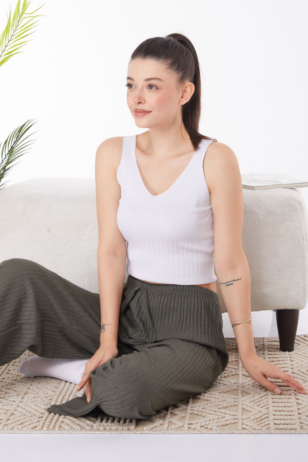 Pijama Altı Haki - 25855