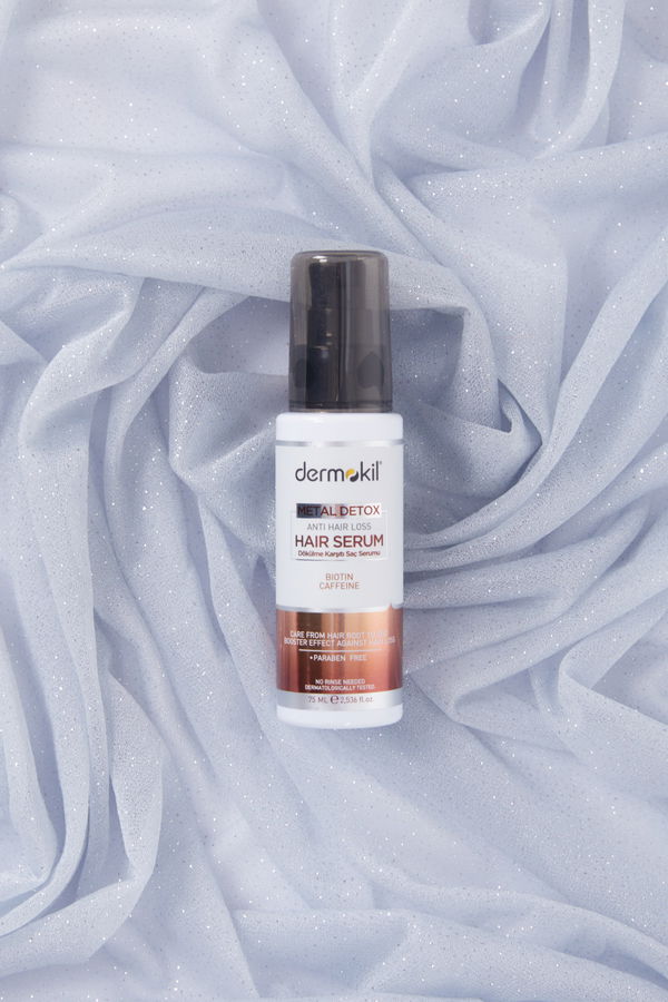 çok Renkli DERMOKIL 75 ML METAL DETOX DOKULME KARSITI SAC SERUMU  - 25926 ÇOK RENKLİ