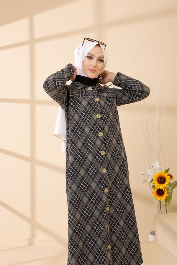 Düğmelı Kap Haki - 3004 HAKİ