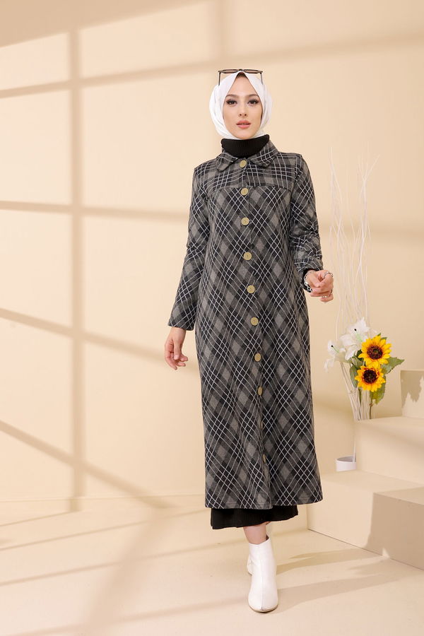Düğmelı Kap Haki - 3004 HAKİ