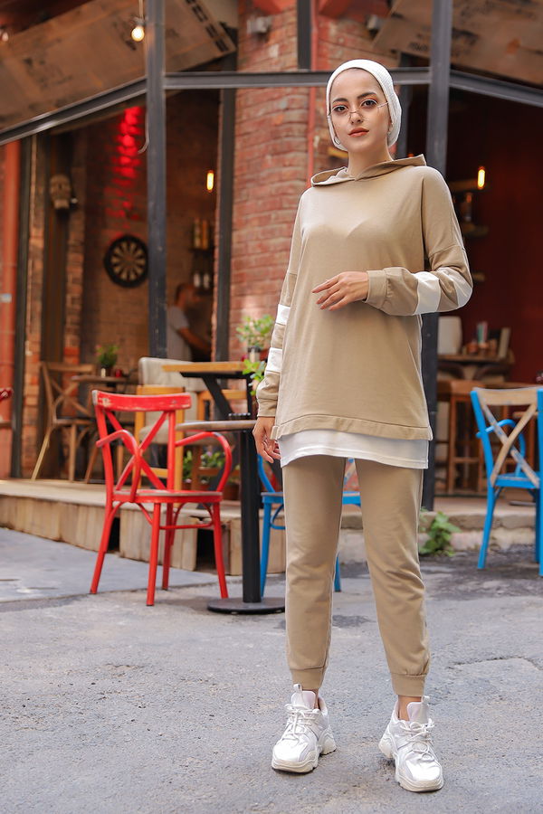 Tunik Pantolon Vizon - 3024