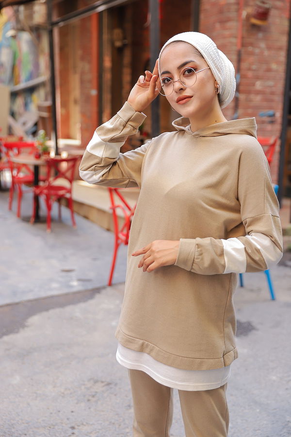 Tunik Pantolon Vizon - 3024