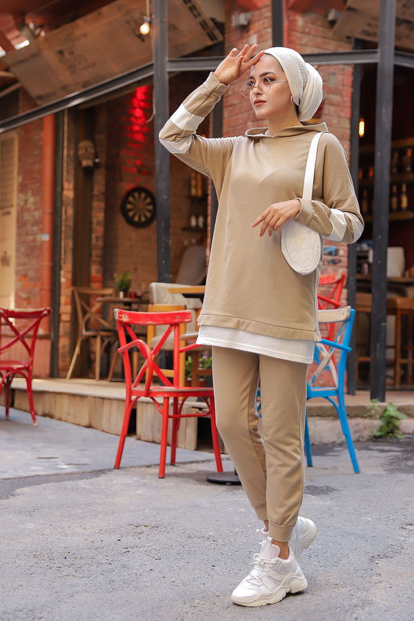 Tunik Pantolon Vizon - 3024