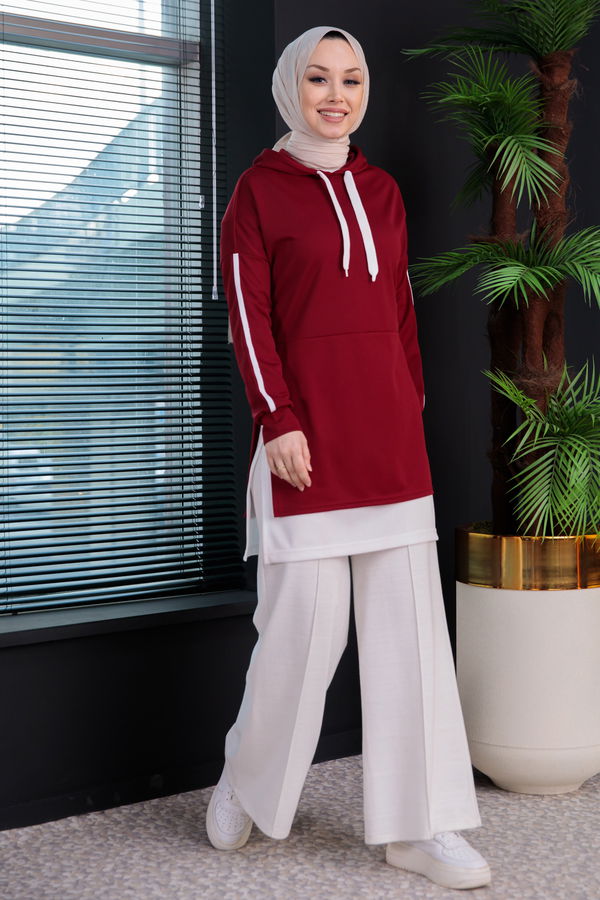 GARNILI TUNIK Bordo - 3242 BORDO