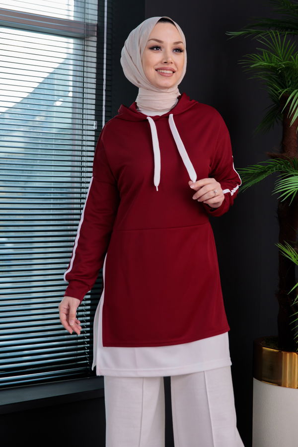 GARNILI TUNIK Bordo - 3242 BORDO