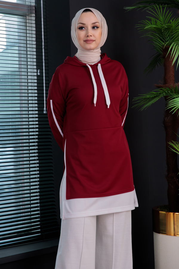 GARNILI TUNIK Bordo - 3242 BORDO