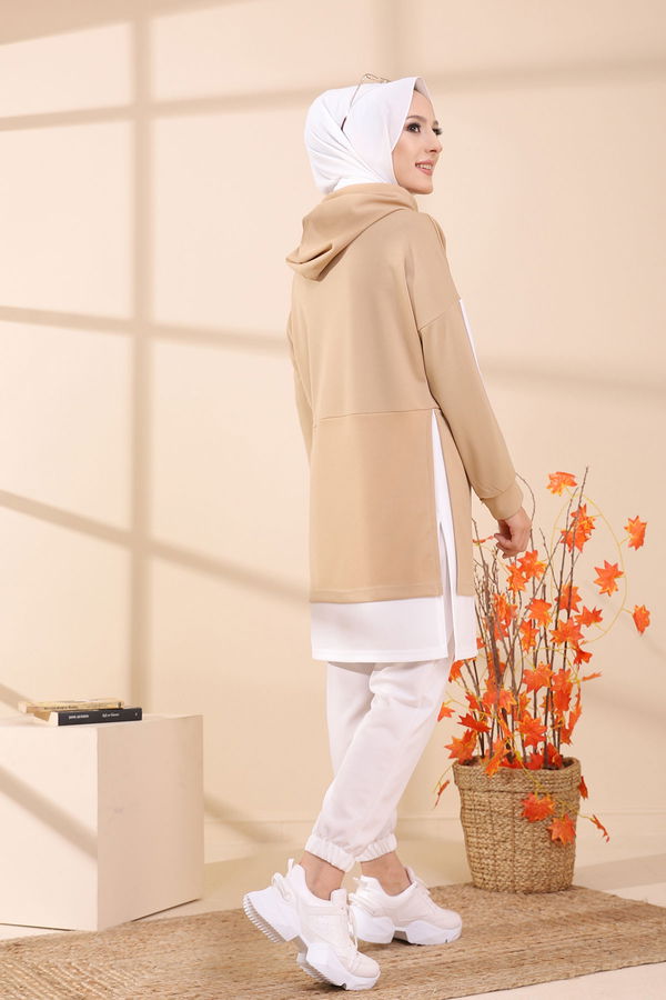 GARNILI TUNIK Bej - 3242 BEJ
