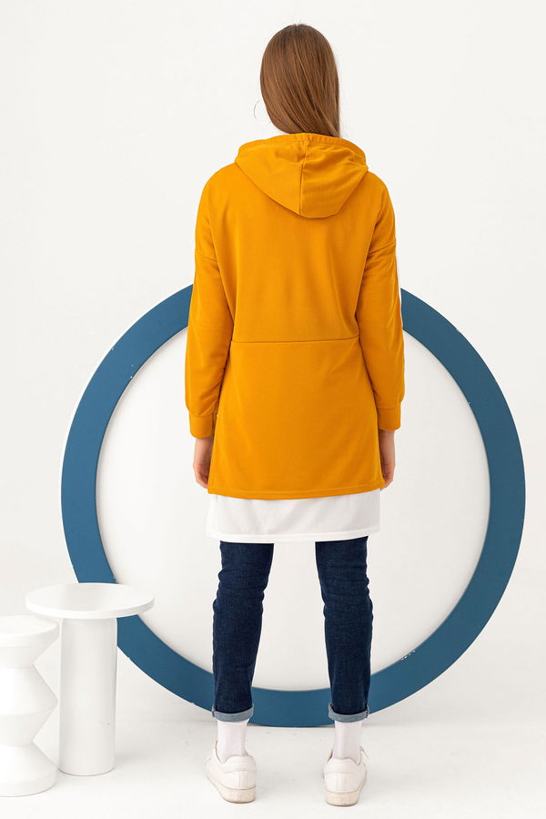 GARNILI TUNIK Sarı - 3242