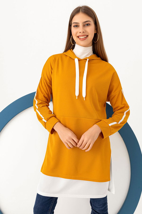 GARNILI TUNIK Sarı - 3242