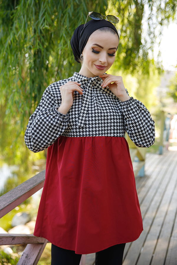 TUNIK Bordo - 3318 BORDO