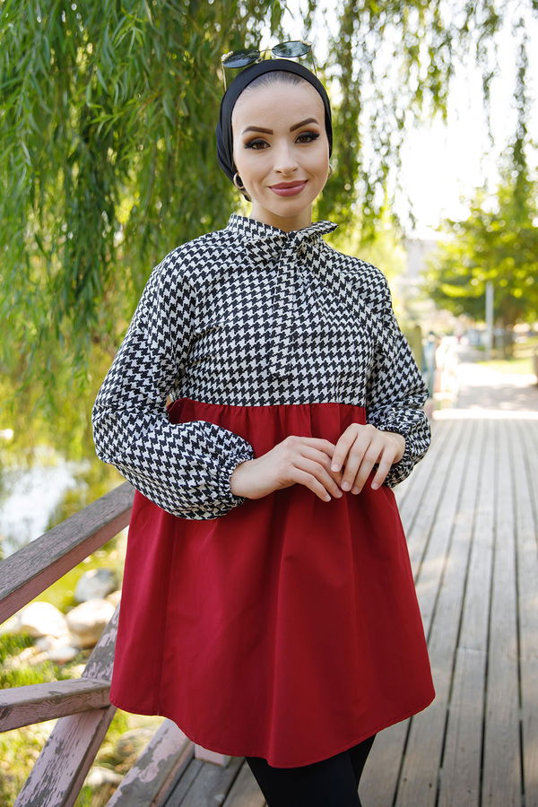 TUNIK Bordo - 3318 BORDO