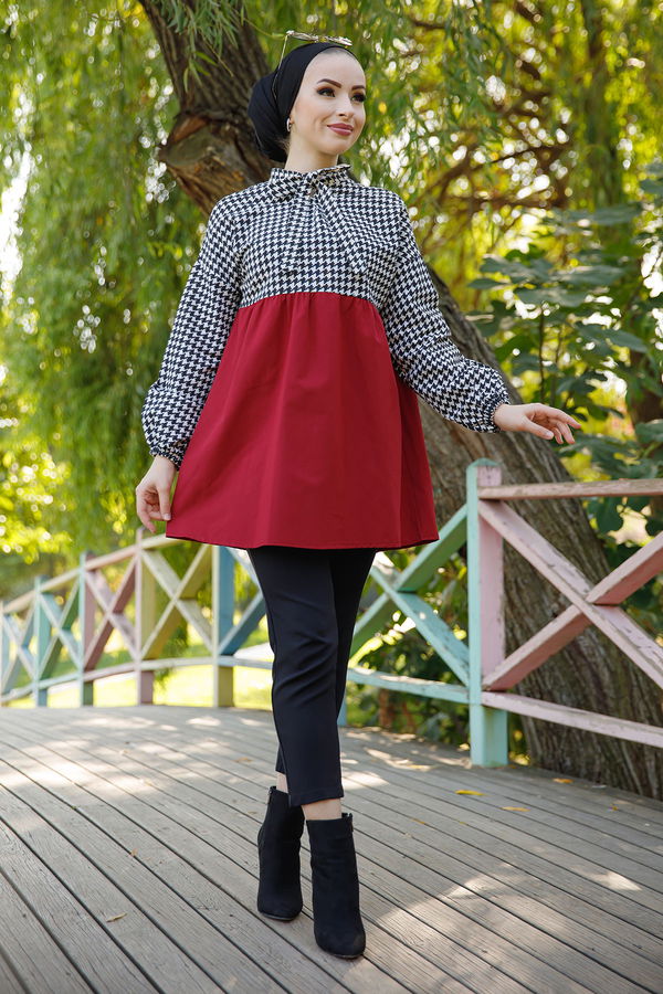 TUNIK Bordo - 3318 BORDO