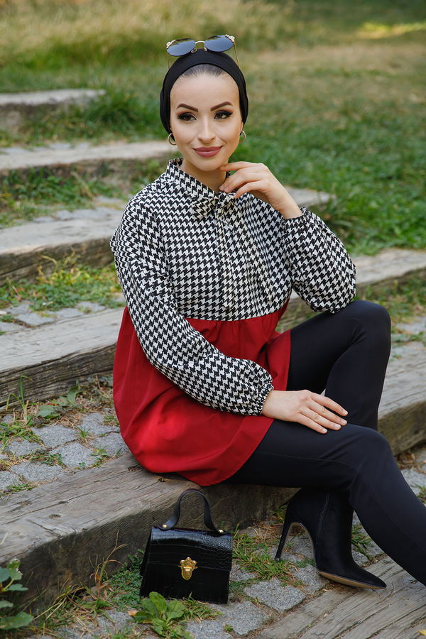 TUNIK Bordo - 3318 BORDO